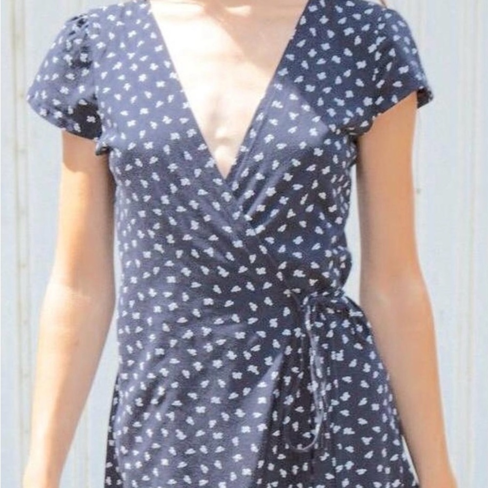 Brandy Melville Robbie Wrap Dress